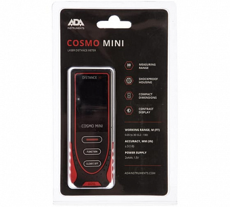 Лазерный дальномер ADA Cosmo MINI А00410