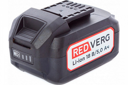 Аккумулятор RedVerg Li-Ion, 18В, 5.0Ач, слайдер