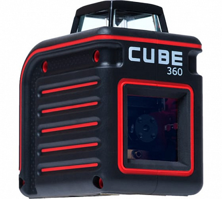 Комплект ADA: лазерный уровень ADA Cube 360 Basic Edition + элевационный штатив-штанга SILVER PLUS в комплекте с треногой 3.6 м A00663